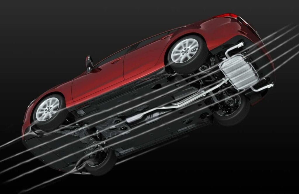 2014 Mazda6 Sedan Underside