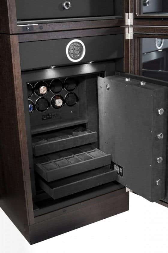 Grand Collector Inbuilt watch safe, winder, display case
