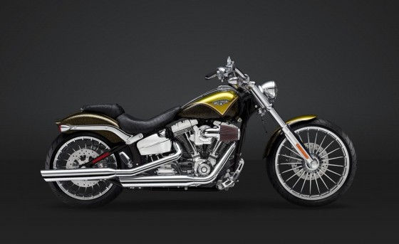 Harely-Davidson CVO Breakout Pagan Gold