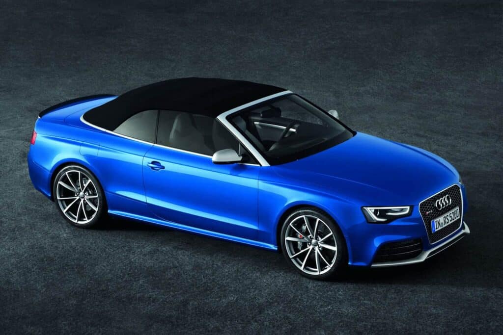 2013 Audi RS5 Cabriolet roof up