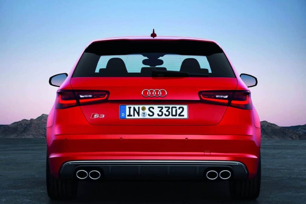 2013 Audi S3 Hatchback rear