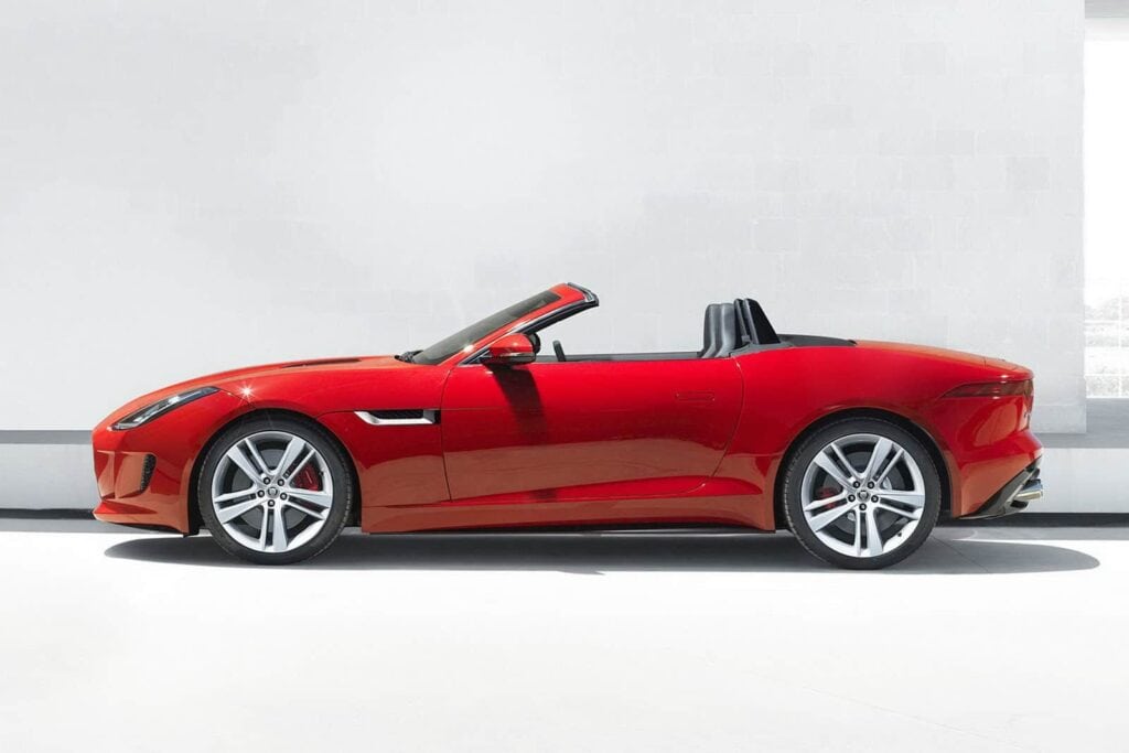 2013 Jaguar F-Type side