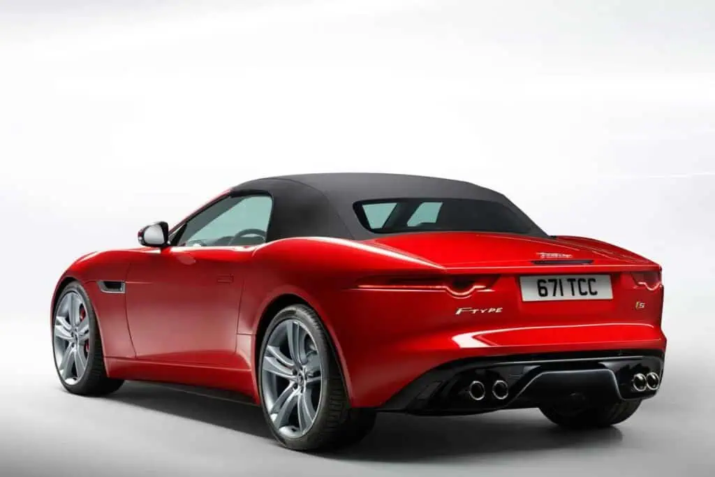 2013 Jaguar F-Type Roadster top up