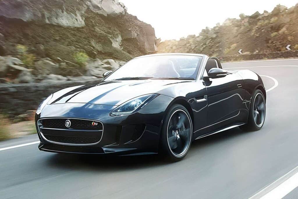Black Jaguar F-Type Roadster