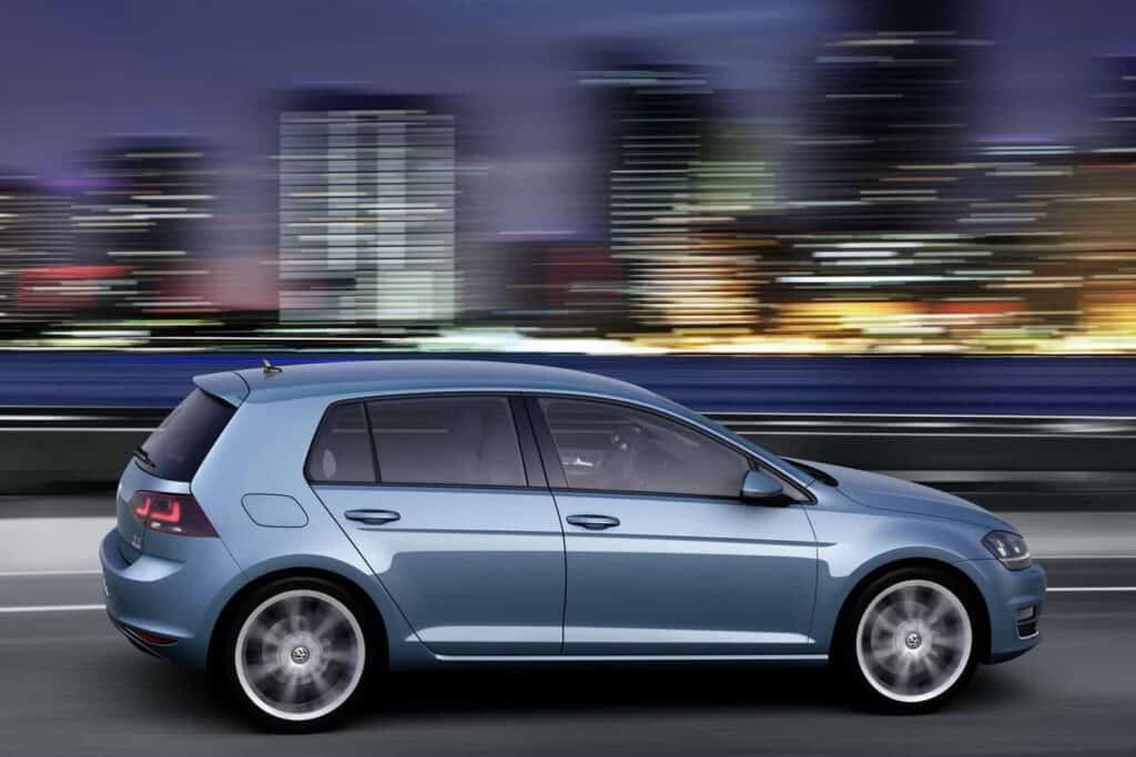 2013 Volkswagen Golf MK7 side