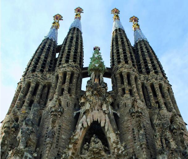 Sagrada Familia - Church Under Construction Since 1882