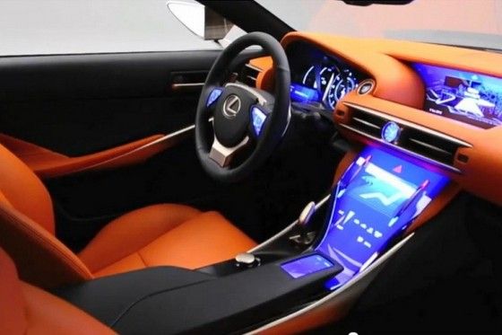 Lexus LF-CC Hybrid Interior