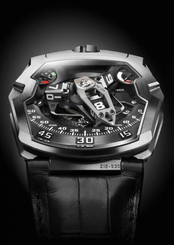Urwerk UR-210 watch face