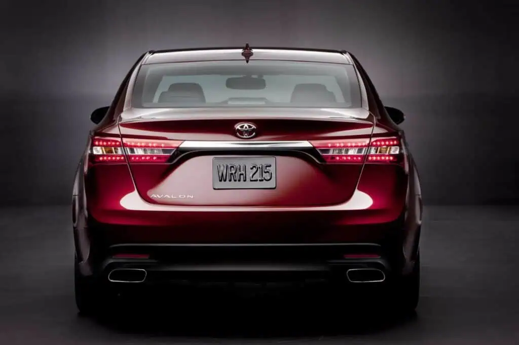 2013 Toyota Avalon rear
