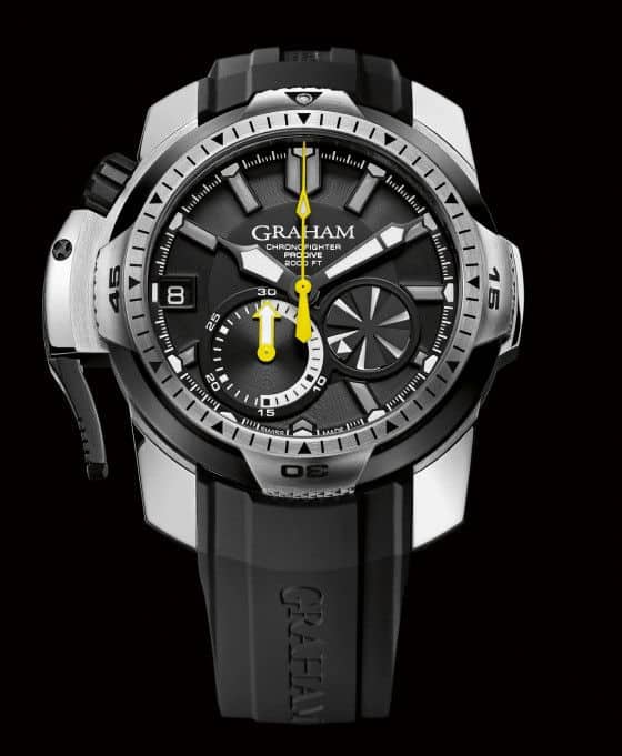 Graham Chronofighter ProDrive Professional watch black
