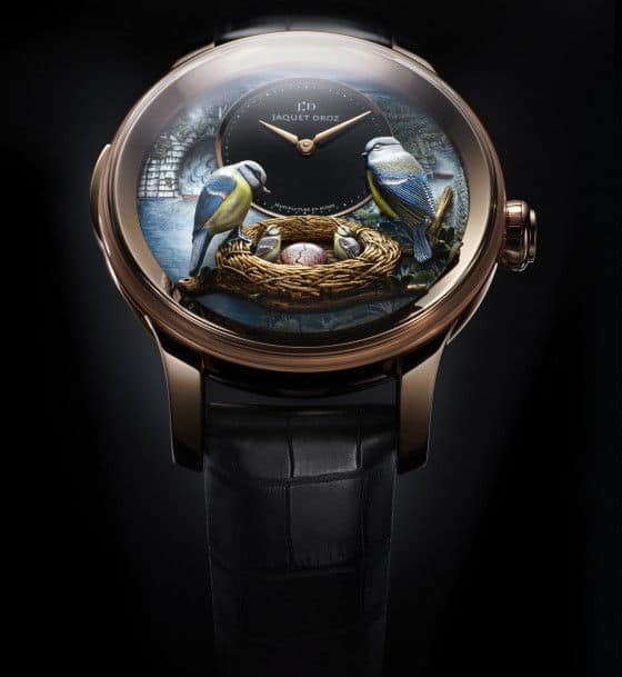Limited Edition Jaquet Droz Bird Repeater watch