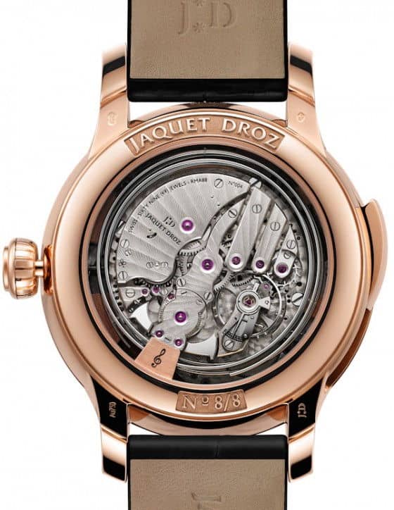 Jaquet Droz Bird Repeater movement
