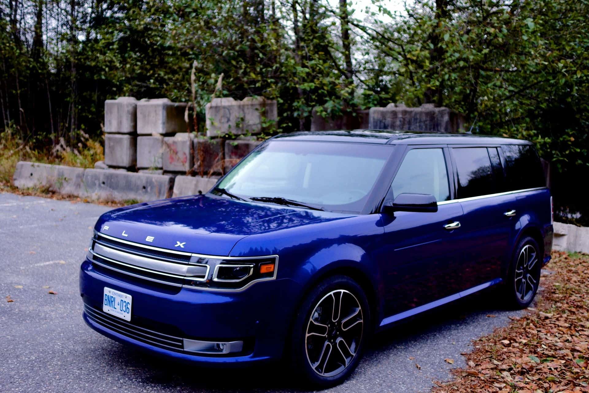2013 Ford flex white platinum #2