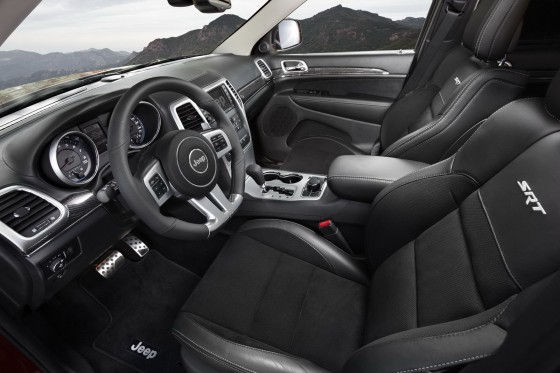 2012 Jeep Grand Cherokee SRT8 Jeep Grand Cherokee SRT8 interior