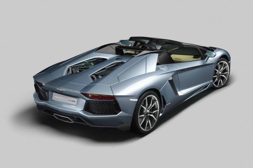 Lamborghini Aventador LP700-4 Roadster rear