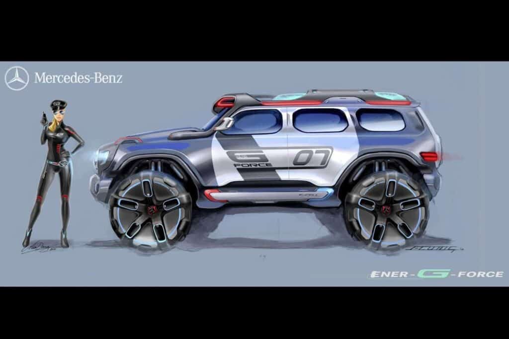 Mercedes Ener G Force SUV Concept 13