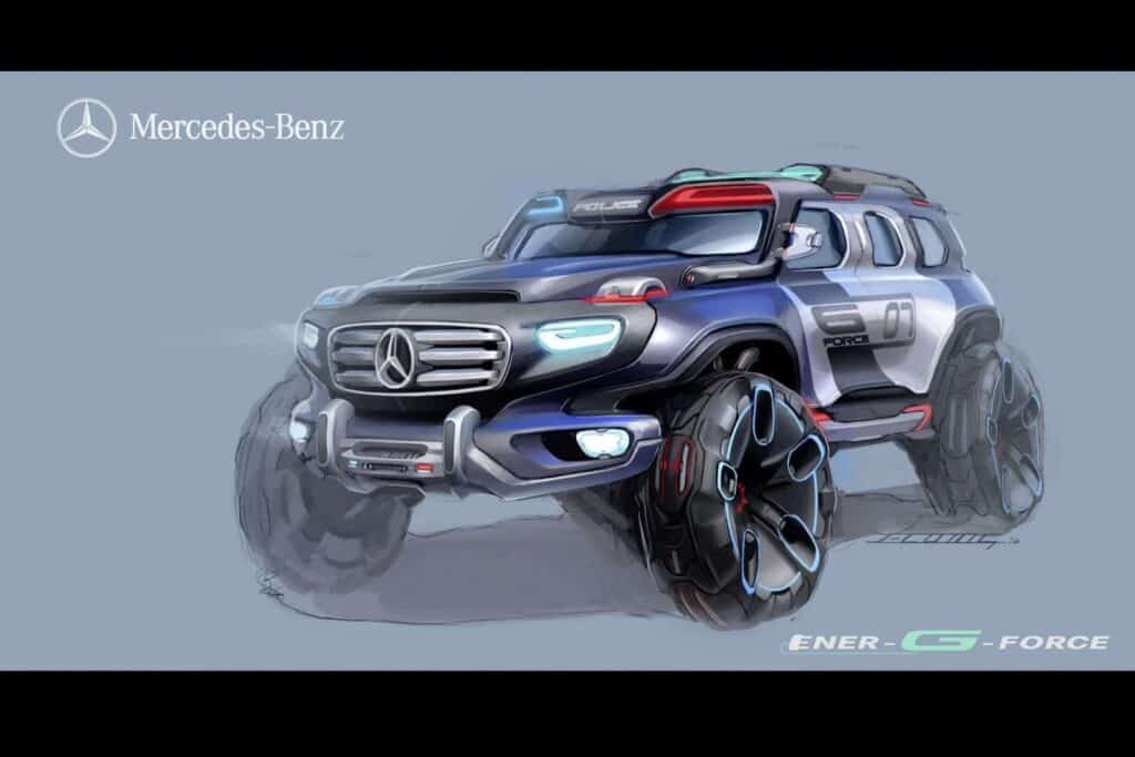 Mercedes Ener G Force SUV Concept 14