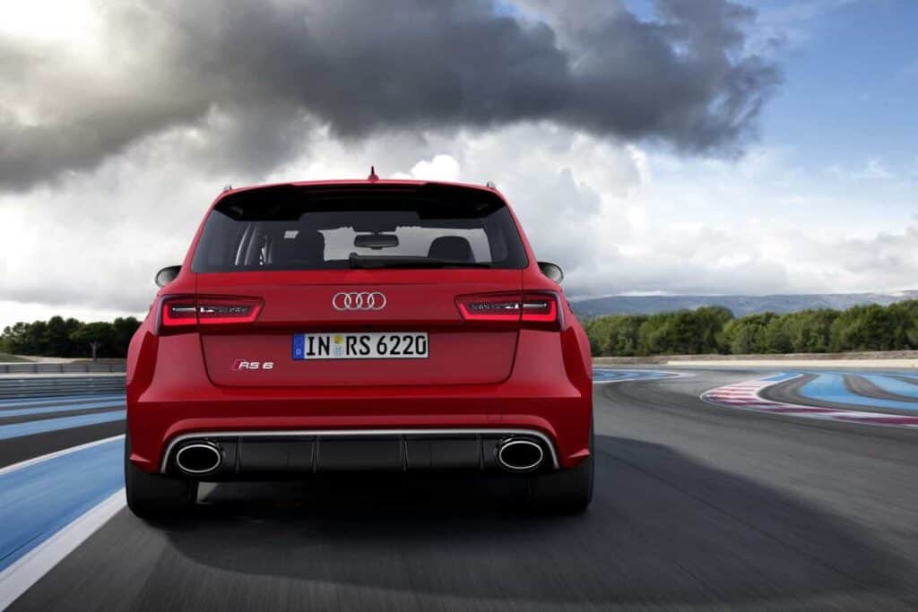 2014 Audi RS6 Avant Rear
