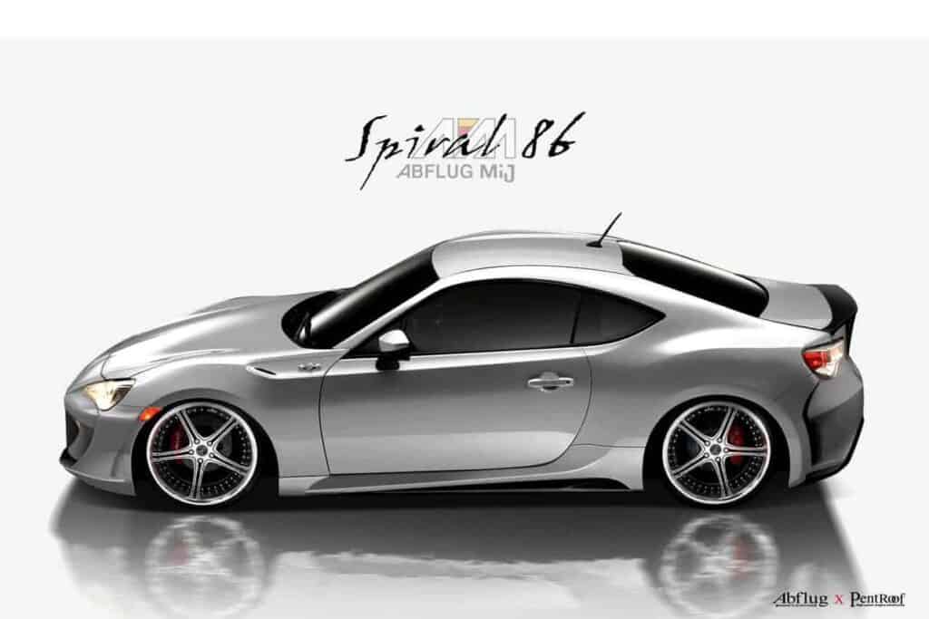 Abflug Toyota Spiral 86 Side