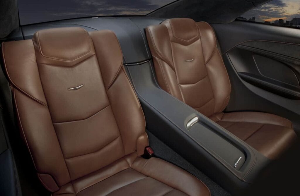 2014 Cadillac ELR rear bucket seats