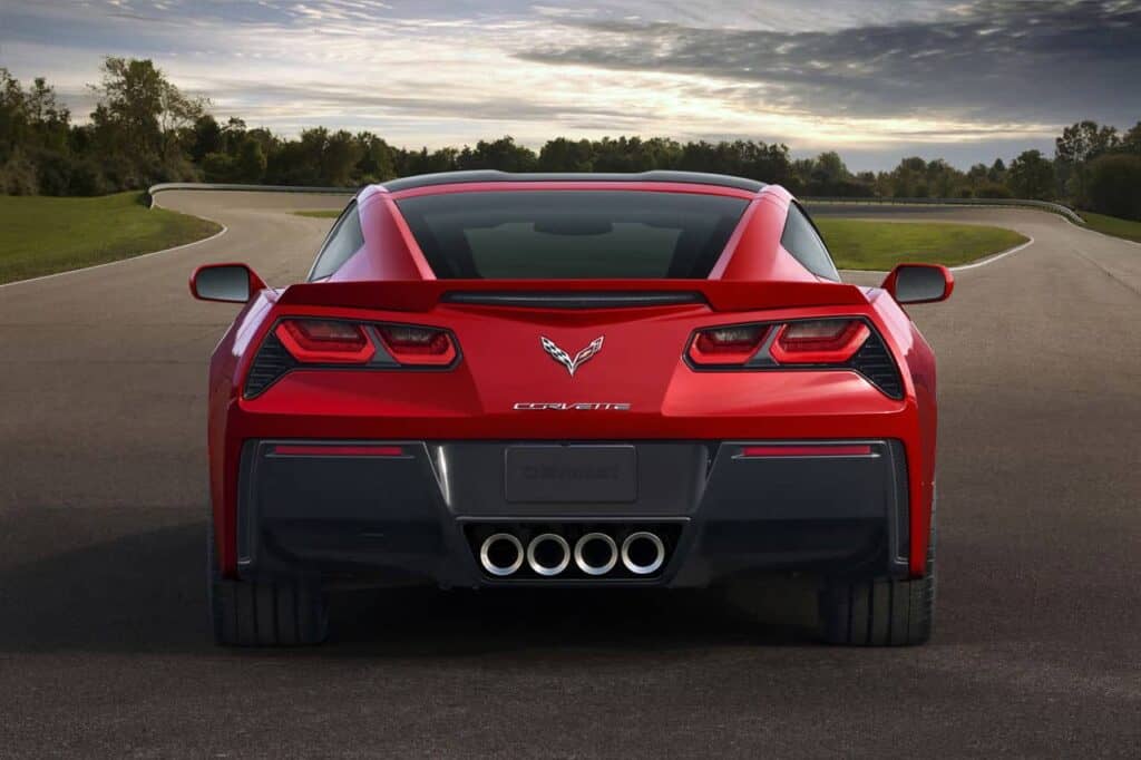 2014 Chevrolet Corvette Stingray 10 2014 Corvette Singray rear