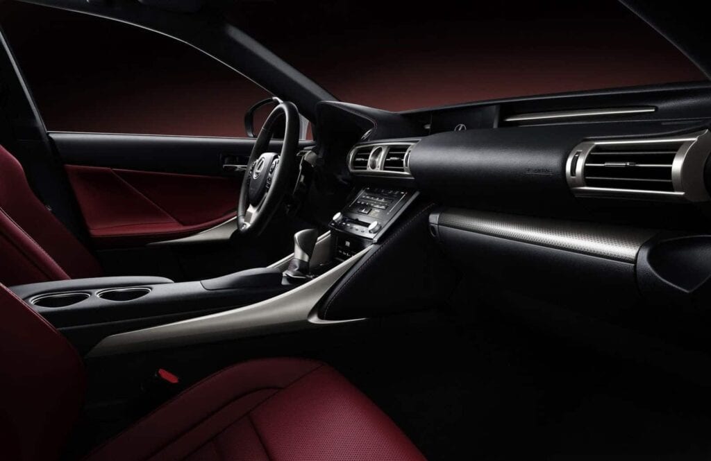 3rd Generation Lexus IS250 & IS350 12 2014 Lexus IS dashboard