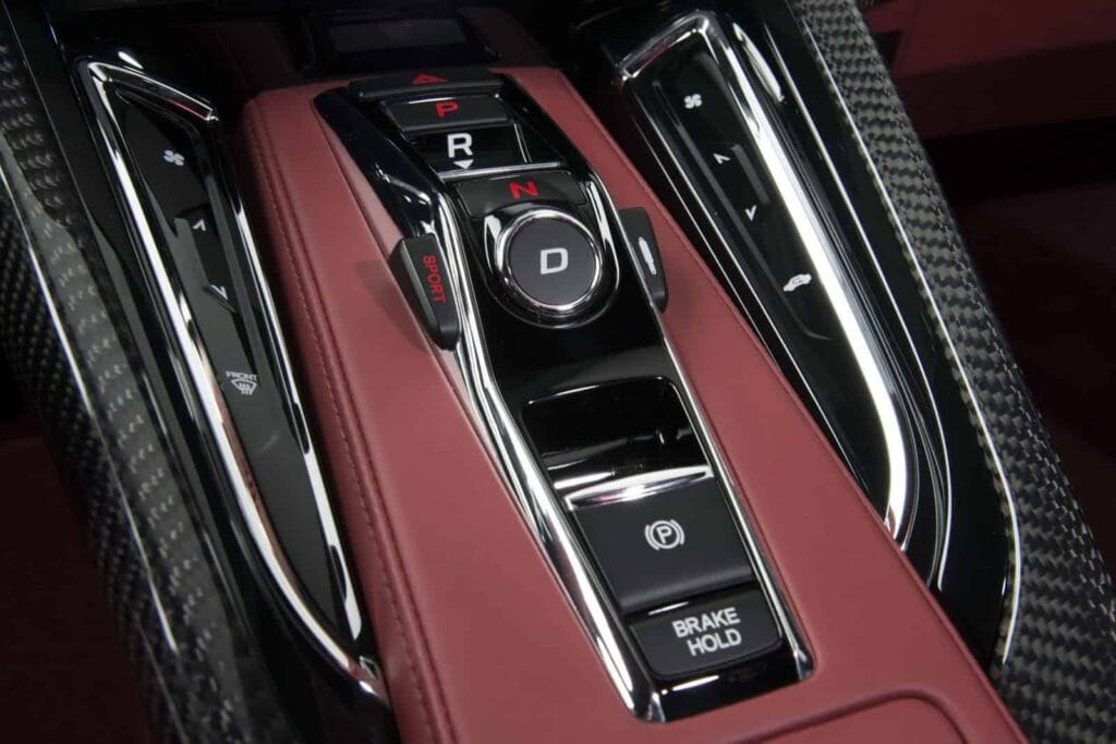 Acura NSX Hybrid gear lever