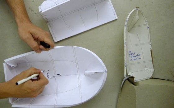 Foldboat - The Boat That Folds 5 paper boat