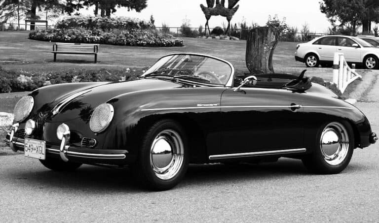 Intermeccanica 356 Speedster Black and White