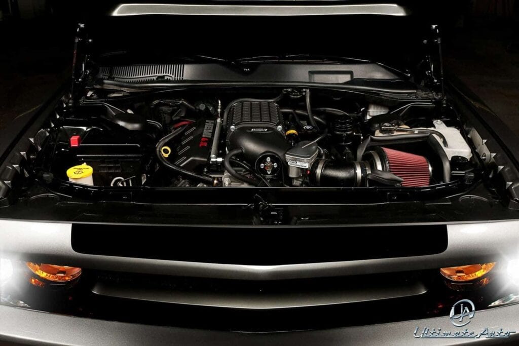 Widebody Dodge Challenger SRT-8 by Ultimate Auto 9 Ultimate Auto Dodge Challenger SRT 8 Engine Bay