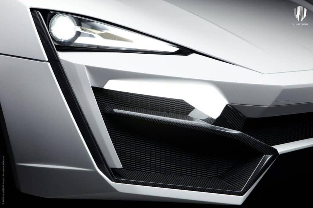 W Motors Lykan Hypersport Bumper