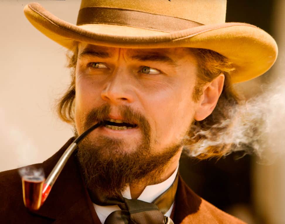 django unchained stetson cowboy hats smoking pipe
