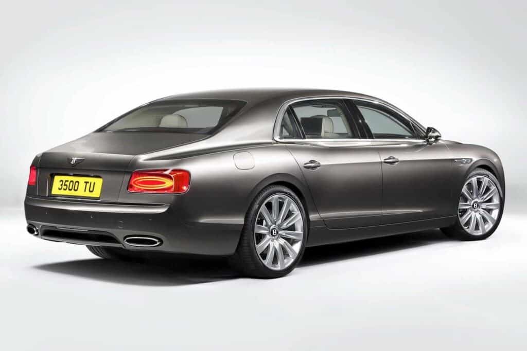 Bentley Continental Flying Spur 10 2014 Bentley Flying Spur rear three quarters