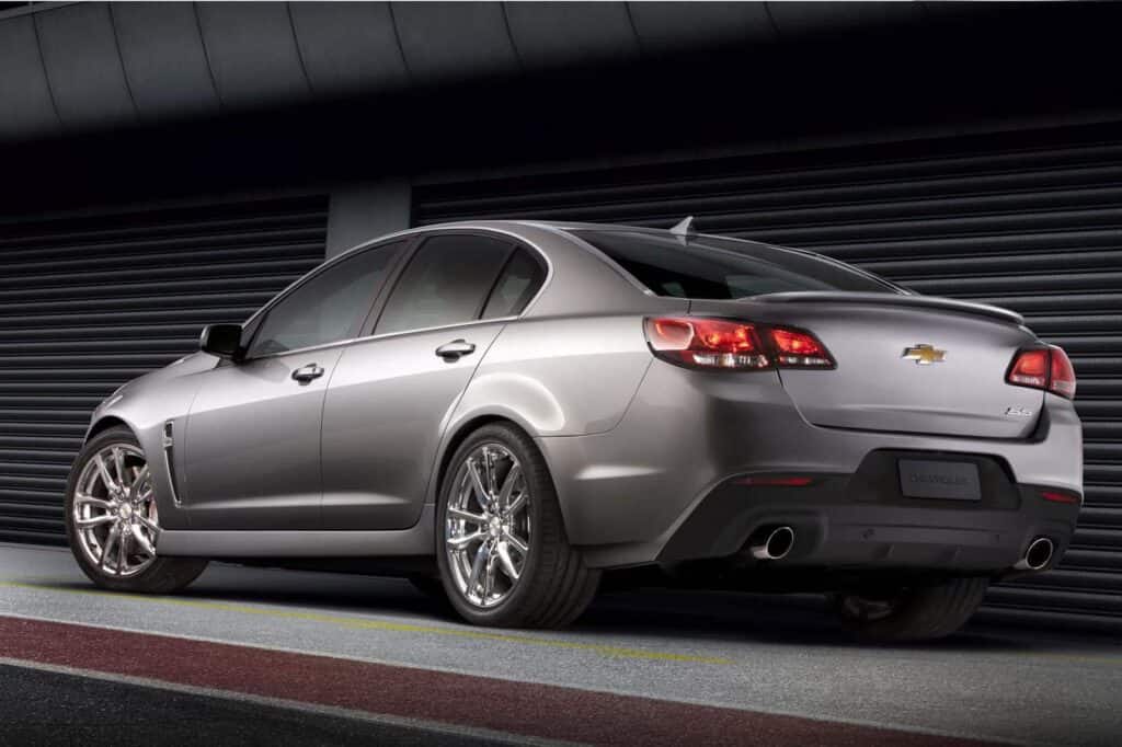 415 Horsepower 2014 Chevrolet SS Sports Sedan 7 2014 Chevrolet SS rear
