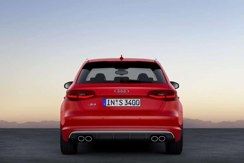 2013 Audi S3 Sportback Back