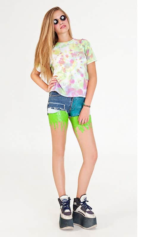 Bizarre Melting Leggings for Men and Women 17 melting leggings latex tights for men and women by URB