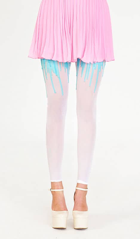 Bizarre Melting Leggings for Men and Women 16 melting leggings latex tights for men and women by URB