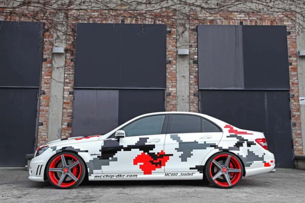 Mcchip Mercedes C63 AMG Side