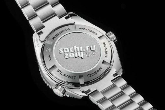 Omega Planet Ocean Sochi 2014 Watch 3 Omega Planet Ocean Sochi 2014 case back