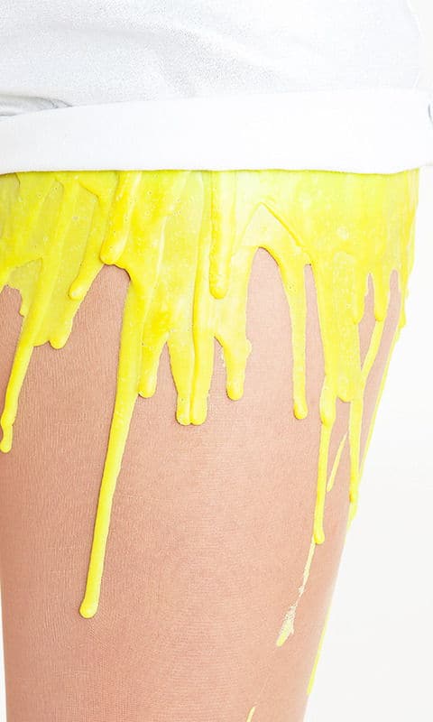 Bizarre Melting Leggings for Men and Women 8 melting leggings latex tights for men and women by URB