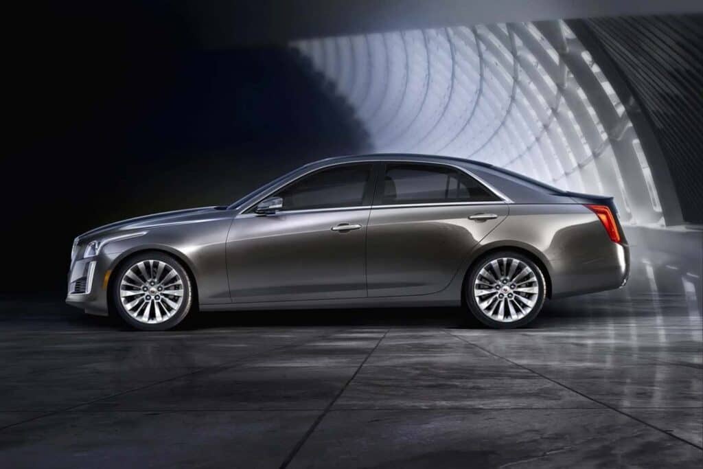 2014 Cadillac CTS side