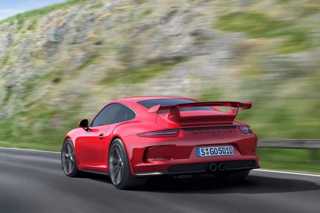 2014 Porsche 911 GT3 rear