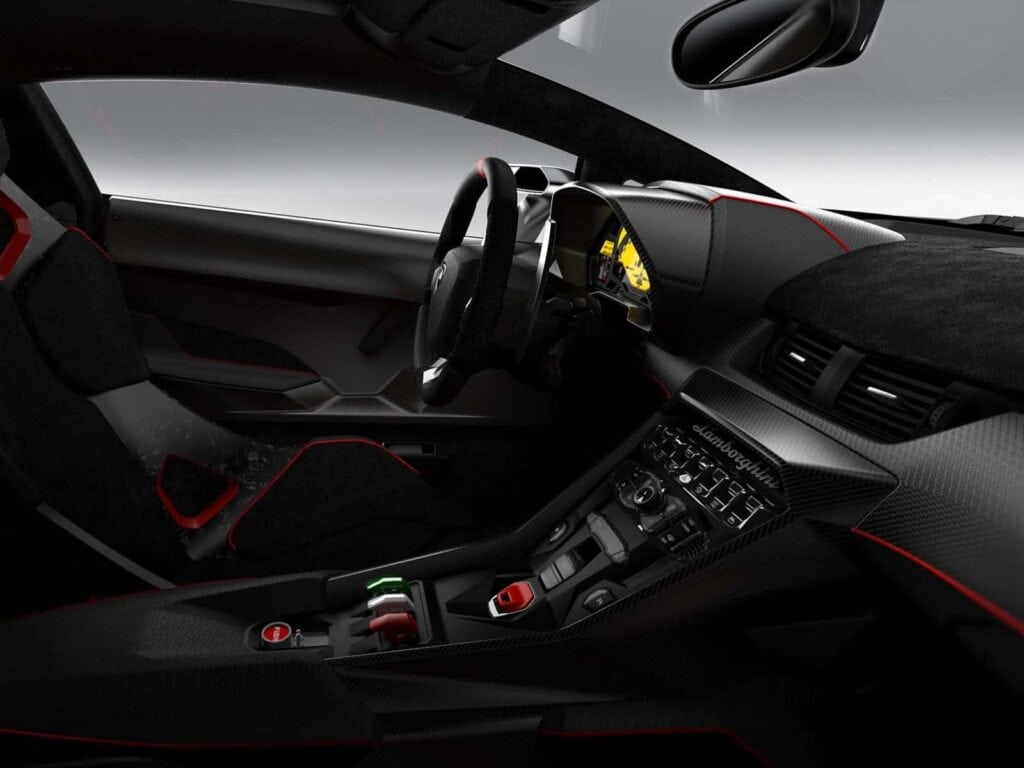Lamborghini Veneno interior