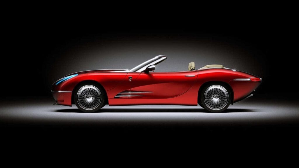 Lyonheart K convertible top down