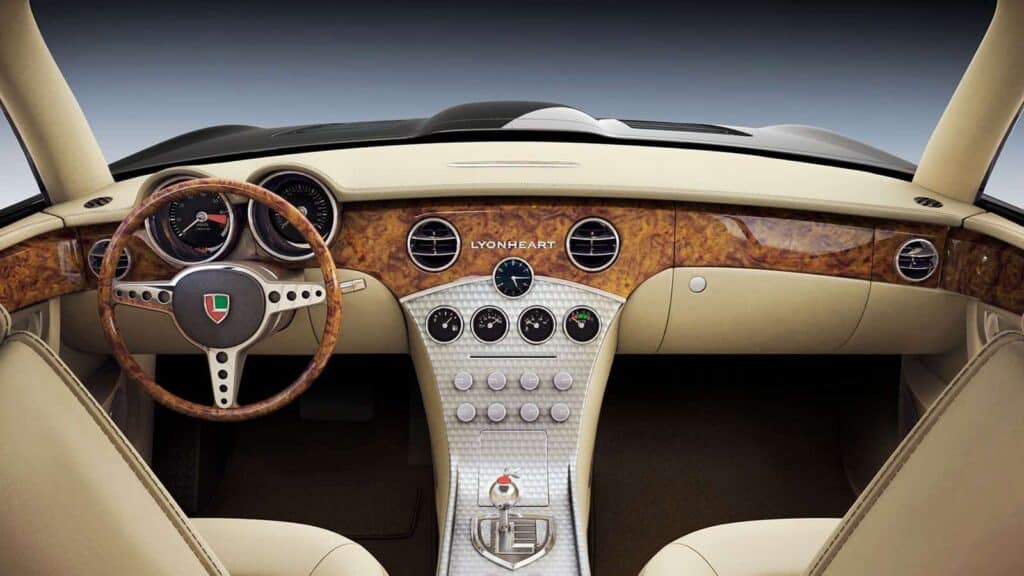 Lyonheart K dashboard