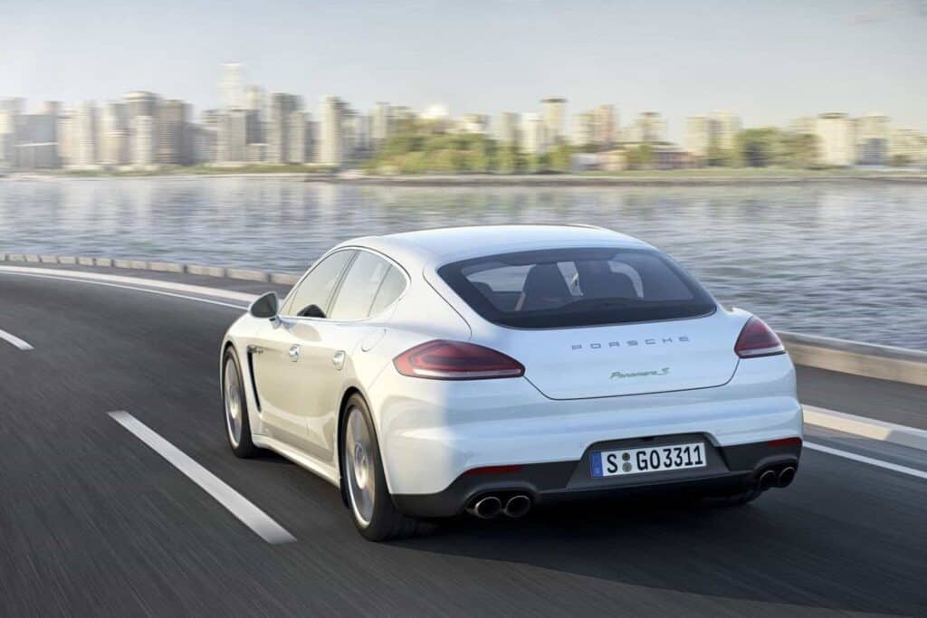2014 Porsche Panamera rear
