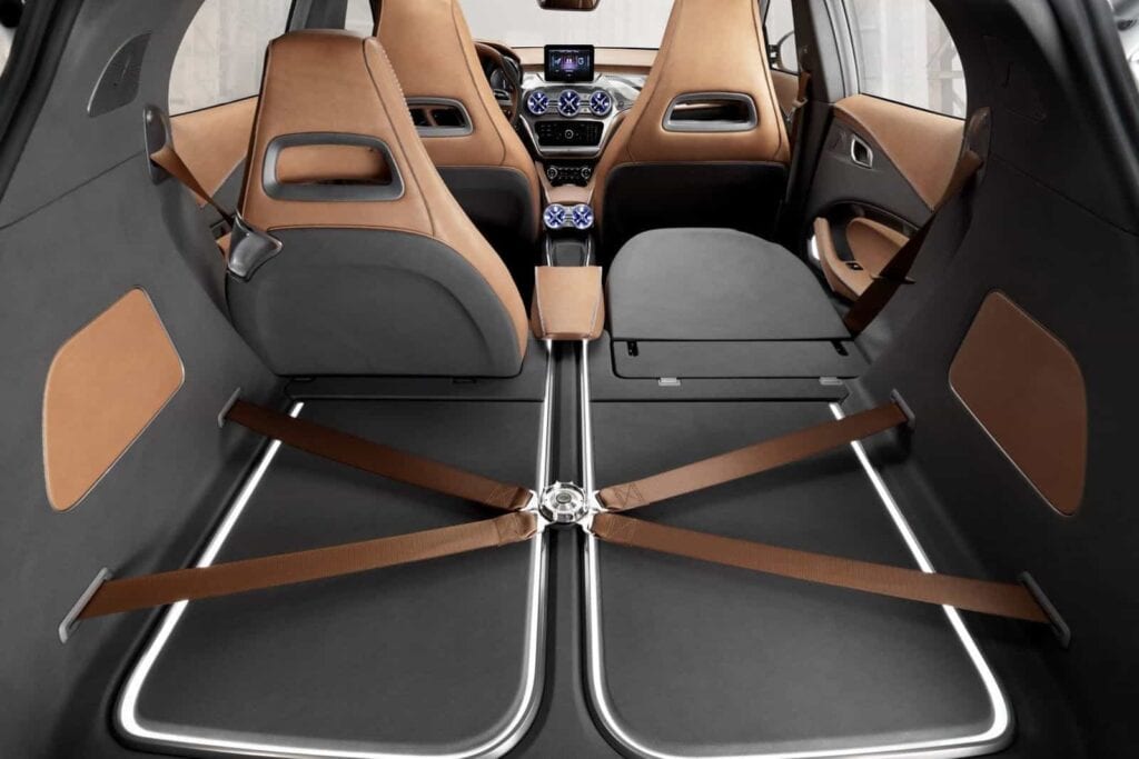 Mercedes Benz GLA Interior Space