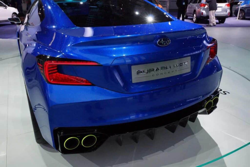 All-New Subaru WRX Concept 8 Diffuser on WRX Concept car