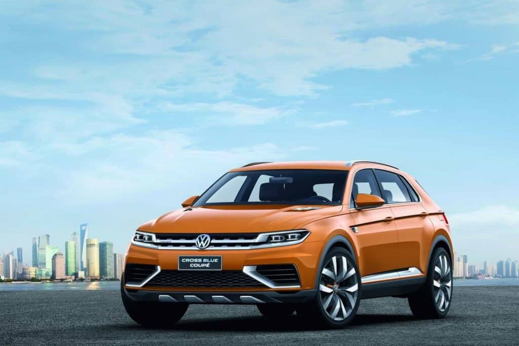 VW CrossBlue Coupe SUV
