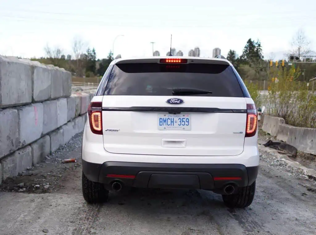 2013 Ford Explorer Sport rear